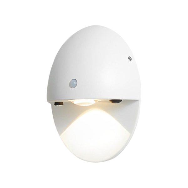Oval Shape USB Rechargeable Motion Sensor Magnetic Modern Wall Lamp - Image 7