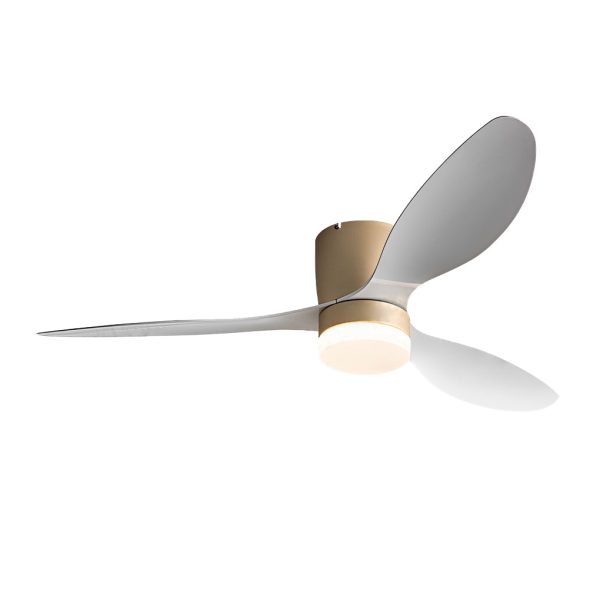 52 Inch 3 Blades Mute LED Dimmable Modern Ceiling Fan Lamp with Remote - Image 8