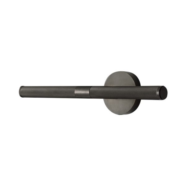 Modern Knurled Texture LED Bathroom Vanity Light Fixture with Swiveling Head - Image 11