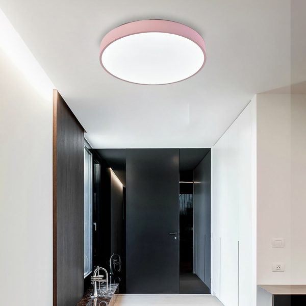 Ultra-thin Round LED Modern Ceiling Lights Flush Mount Lighting - Image 4