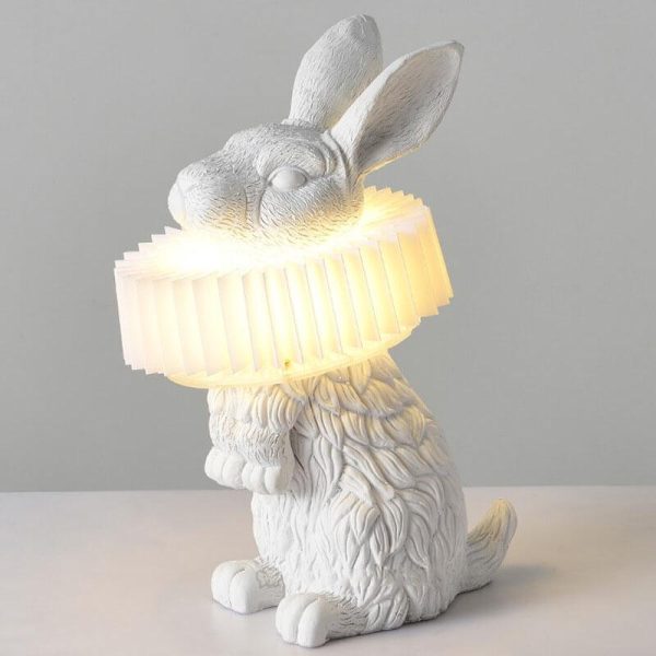 Modern Creative Resin Rabbit LED 1-Light Table Lamp - Image 7