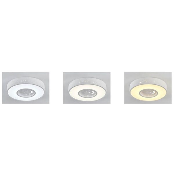 Modern Minimalist Starry Sky Round Children's LED Flush Mount Ceiling Light - Image 10
