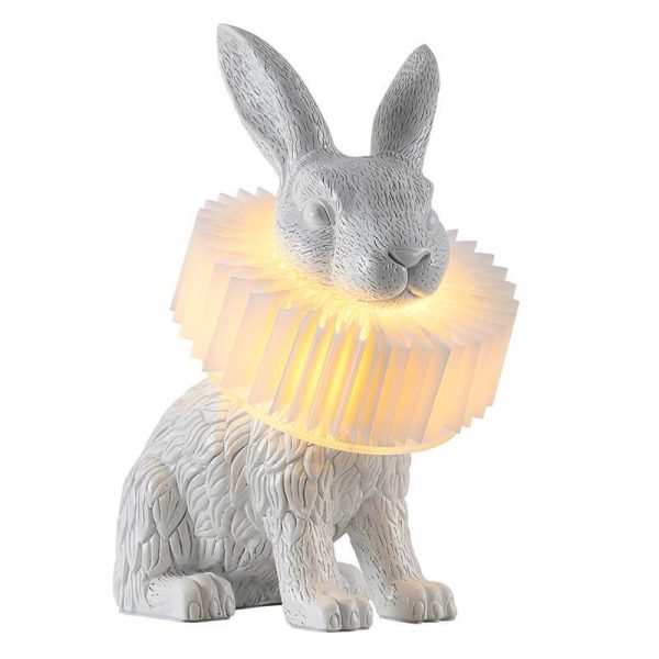 Modern Creative Resin Rabbit LED 1-Light Table Lamp - Image 8