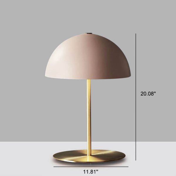 Nordic Macaron Dome Shade 1-Light Table Lamp - Image 7