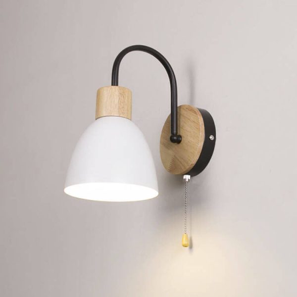 Nordic Macaron 1-Light Zipper Switch Wall Light - Image 16