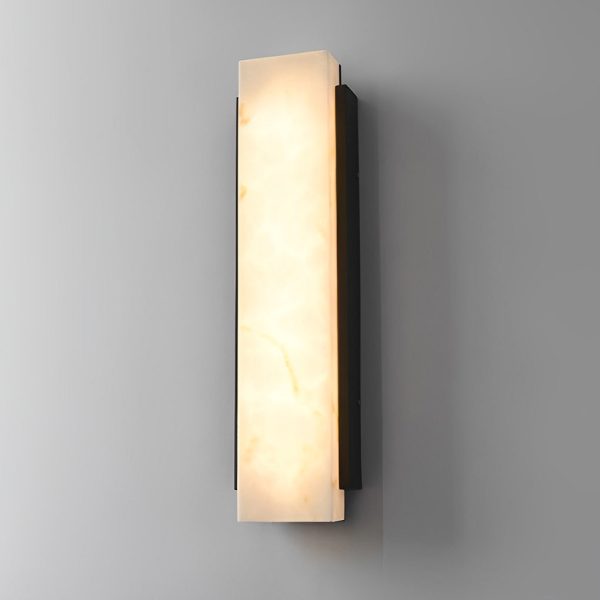 Rectangular Metal LED Waterproof Black Modern Outdoor Wall Lights - Image 6