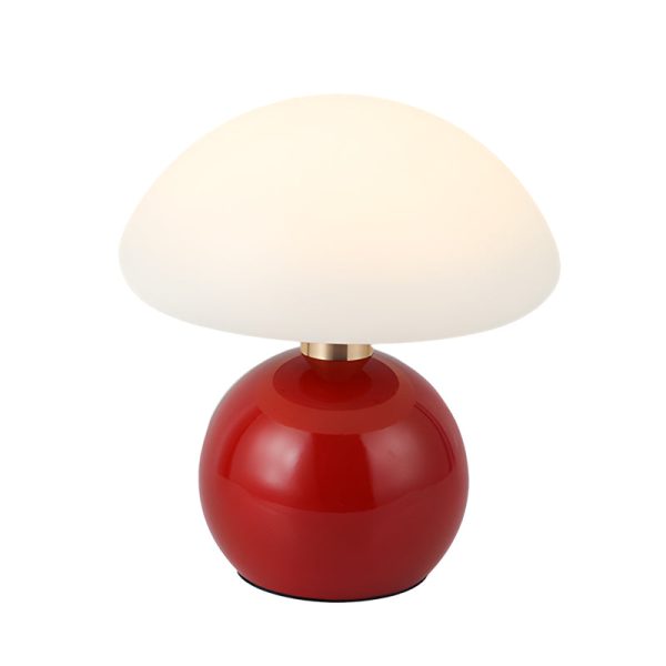 Touch Control Acrylic Mushroom Metal Ball Cute Kids Lamp - Image 10