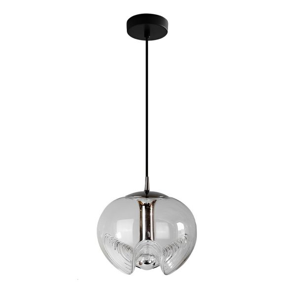 Retro Creative Electroplated Glass LED Modern Pendant Light Hanging Lamp - Image 8