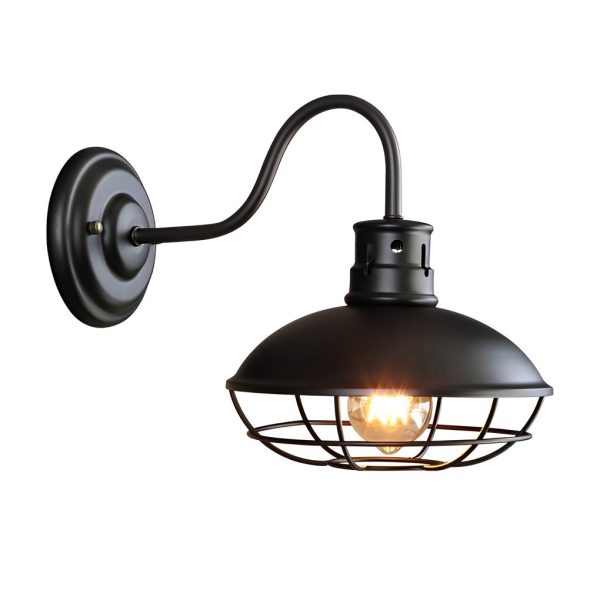 Retro Iron LED Waterproof Industrial Style Outdoor Wall Lights Wall Lamp - Image 7