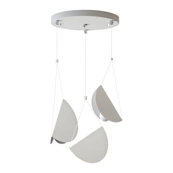 1/3/6-Light Minimalist Line White Glider Pendant Light - Image 9