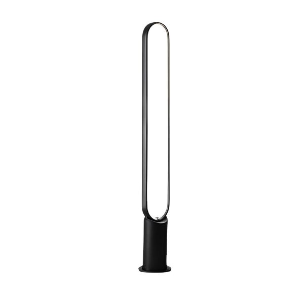 Waterproof Long Strip Aluminum LED Black Modern Solar Pathway Lights - Image 7