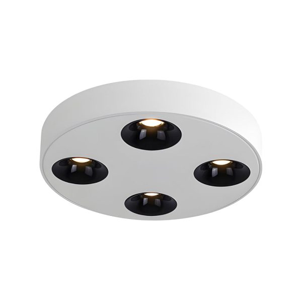 9.1-Inch Peg 4-Light LED Flush Mount Ceiling Light for Bathroom - Image 11