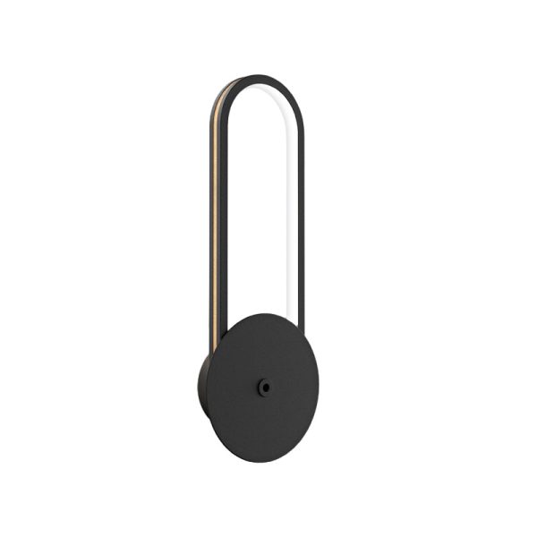 Oval Rings Three Step Dimming Aluminum Modern LED Wall Lights Fixture - Image 6