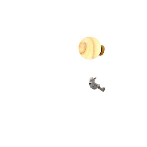Creative Moon Astronaut 1-Light LED Wall Sconce Lamp - Image 10