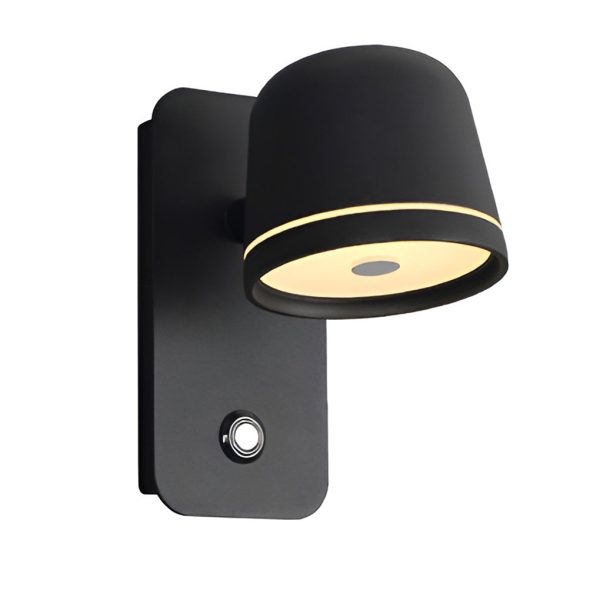 Adjustable Round Stepless Dimming LED Nordic Wall Lamp Wall Sconce Lighting - Image 8