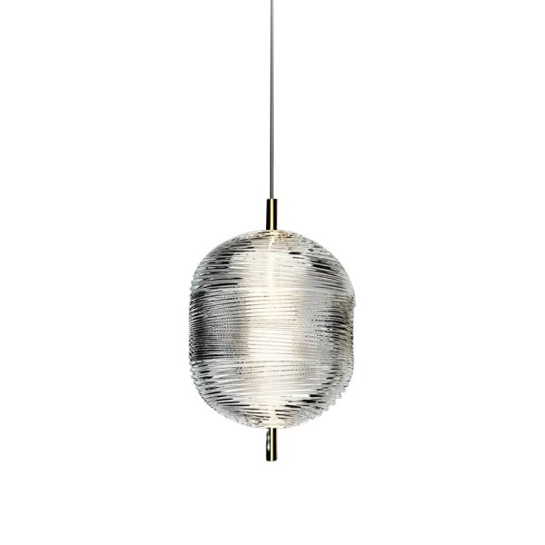 Personality Glass Shade LED Iron Creative Nordic Chandelier Pendant Lights - Image 10