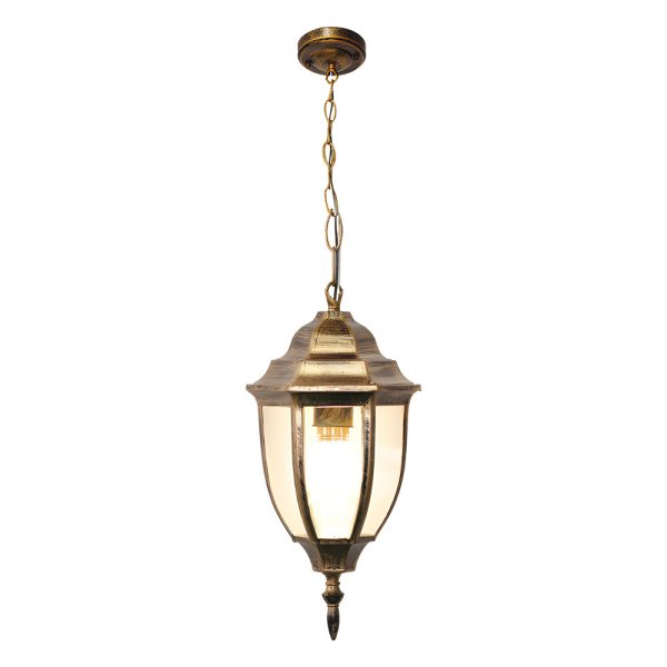 Antique Aluminum Waterproof Glass European Style Outdoor Chandeliers - Image 7