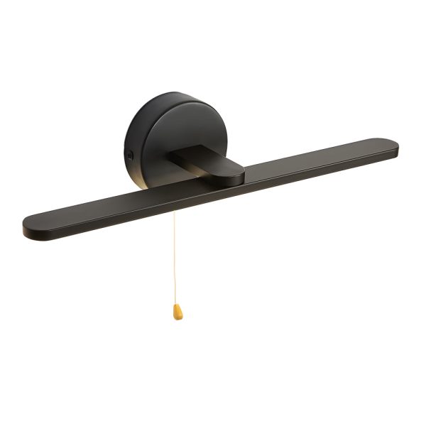 15.74'' Modern LED Linear Vanity Lights with Pull Rope Switch - Bathroom Lighting in Black/Bronze - Image 7