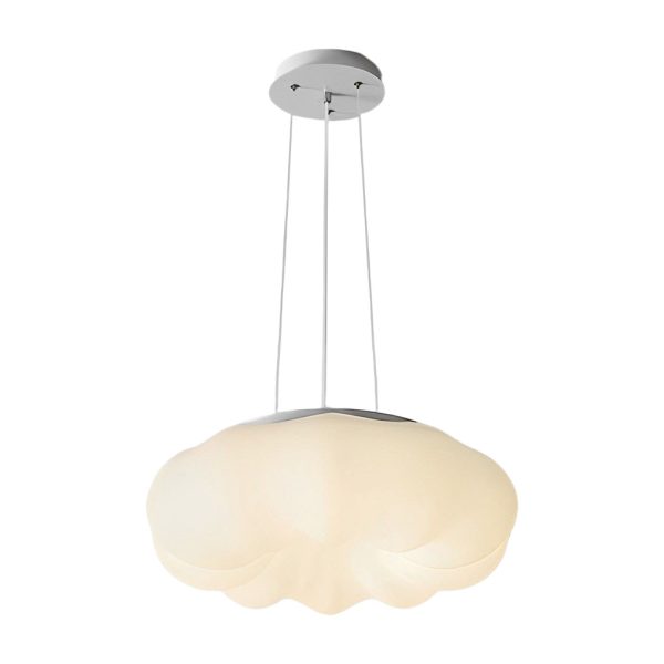Pumpkin Shape Clouds Stepless Dimming LED White Nordic Ceiling Lights - Image 6