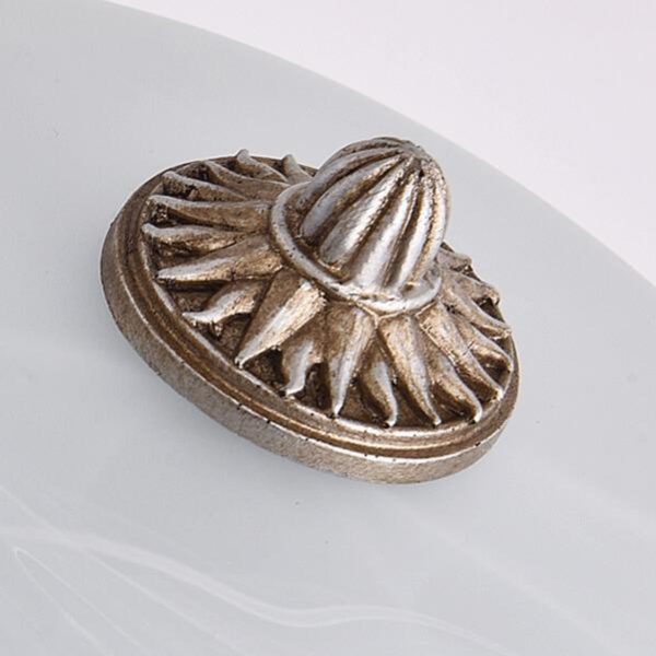 Vintage Glass Sun Bowl Shaped 1/3-Light Flush Mount Ceiling Light - Image 14