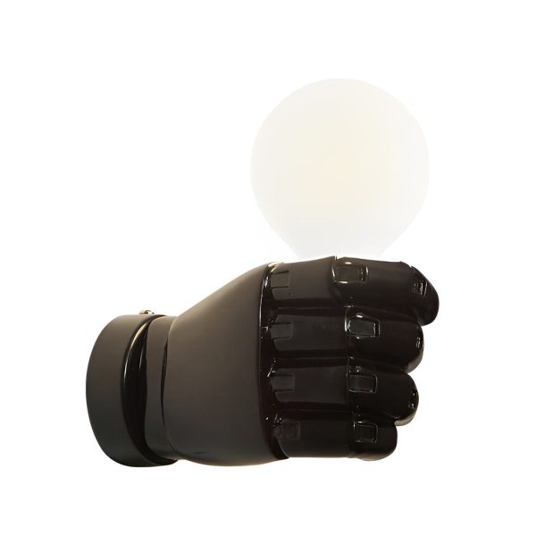 Antique Resin Fist Retro Industrial Wall Lamp Wall Sconce Lighting - Image 9