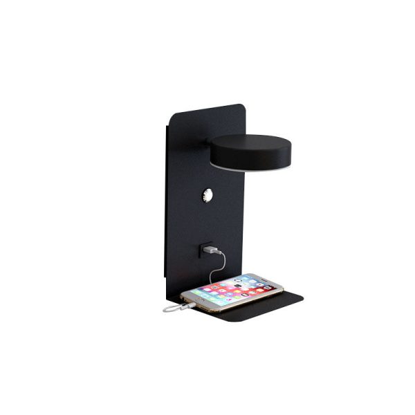 Modern Iron Square LED USB Rechargeable Wall Sconce Lamp - Image 15