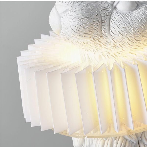 Modern Creative Resin Rabbit LED 1-Light Table Lamp - Image 12