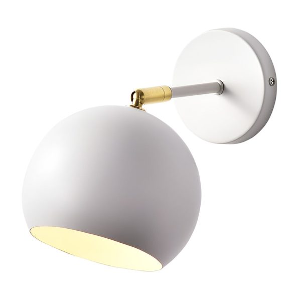 Adjustable Hemispherical Nordic Plug in Wall Lamp Wall Sconce Lighting - Image 6