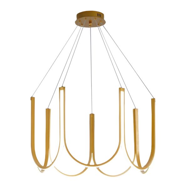 Minimalist 3 Step Dimming LED Nordic Chandelier Hanging Ceiling Lamp - Image 9