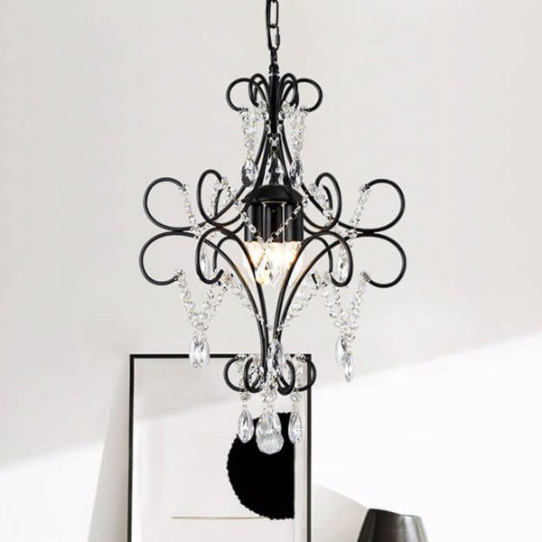 Vintage Luxury Crystal Candle Design 1/3 Light Chandelier - Image 13