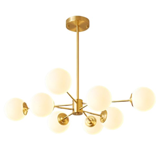 6 Lights Three Step Dimming LED Nordic Chandelier Kitchen Island Lighting - Image 6