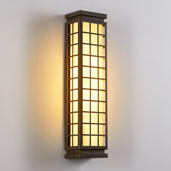 Classic Rectangular T5 Waterproof Vintage Outdoor Wall Lights Fixture - Image 7