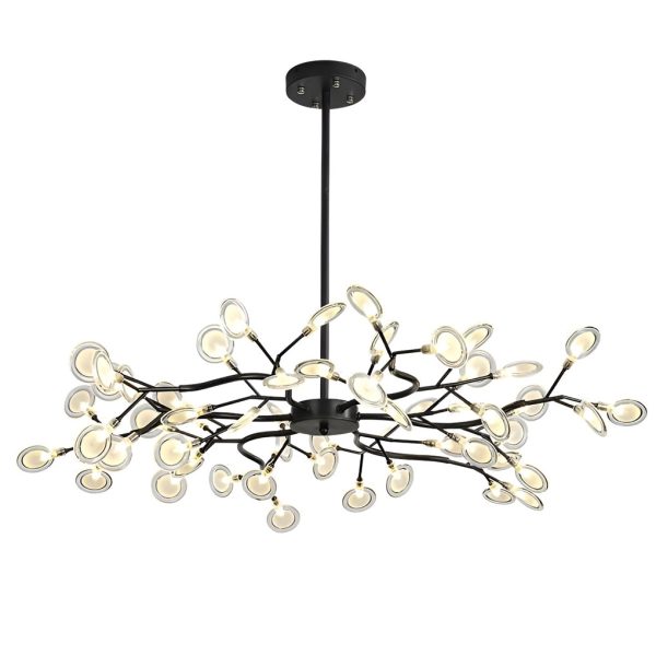 Branches Metal Acrylic Nordic Chandelier Ceiling Light Hanging Lamp - Image 16
