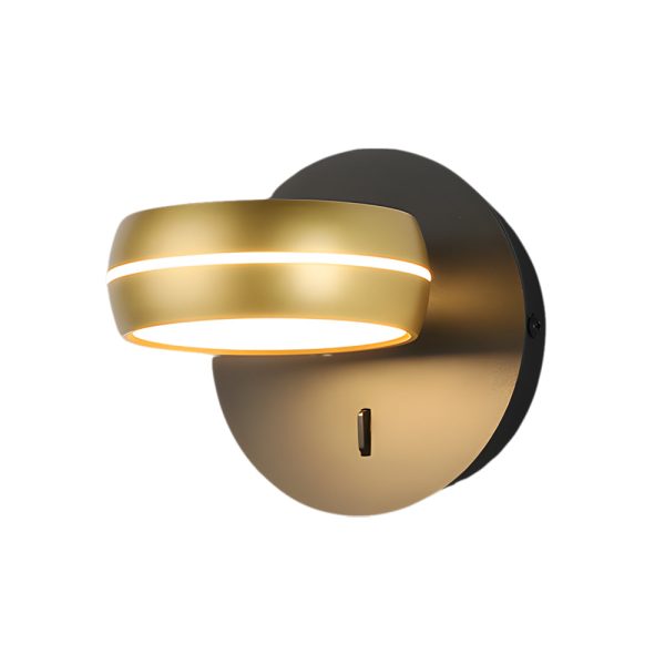 Round 6W LED Wall Sconce Rotatable Bedside Lamp - Image 10