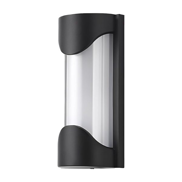 Creative Waterproof LED Black Modern Outdoor Wall Lamp Exterior Lights - Image 12