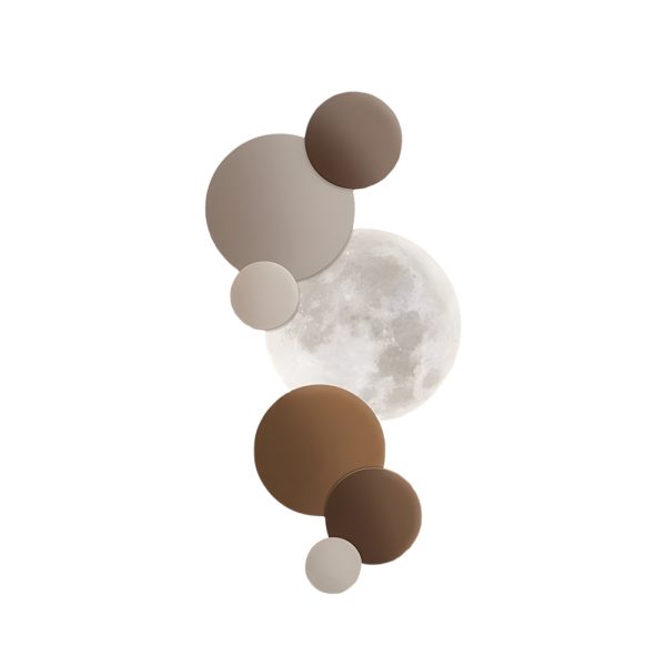 Lunar Glow Round LED Wall Sconce - Image 9