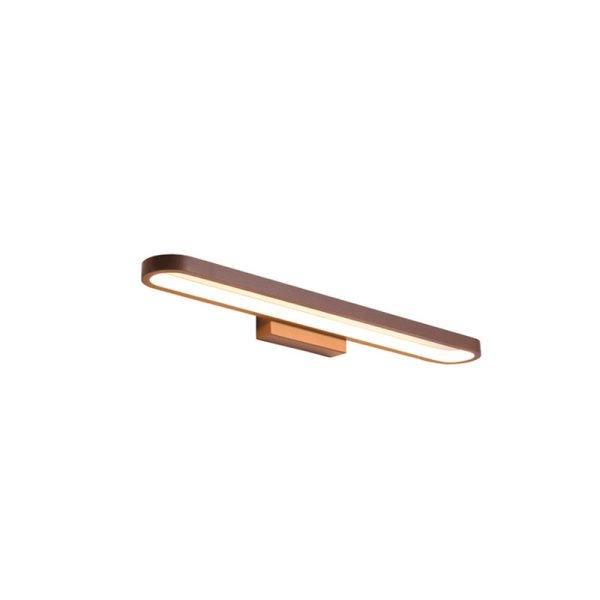 European Minimalist Circular Aluminum Vanity Light LED Mirror Front Wall Sconce Lamp - Image 7
