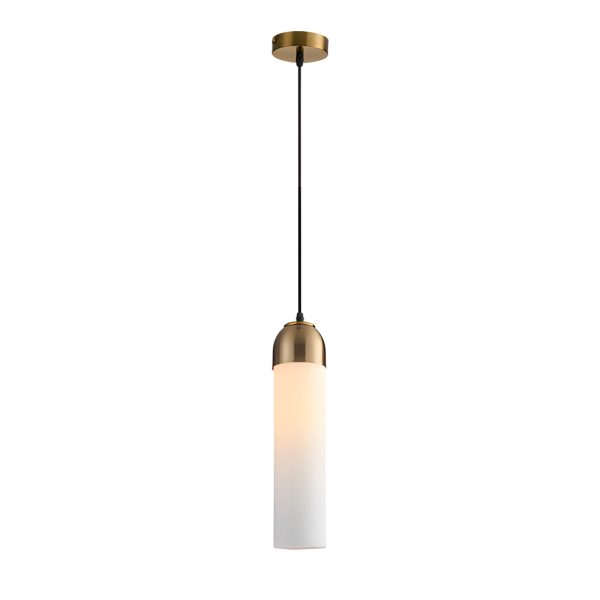 Simple Long Tube Glass Bottle Nordic Simple Small Chandelier Pendant Lights - Image 11