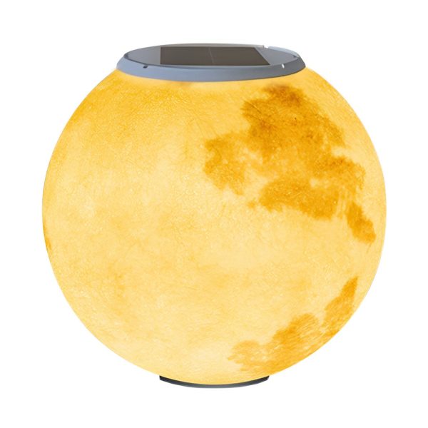 Moon Waterproof LED Modern Solar Post Caps Lights Pillar Light - Image 11