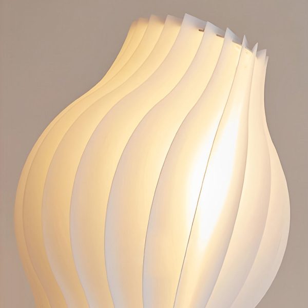Modern Coastal LED Wavy Floor Lamp - Image 12