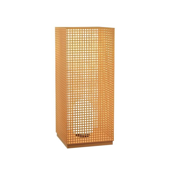 Square Creative Hollow LED Waterproof Gold Modern Solar Pathway Lights - Image 8