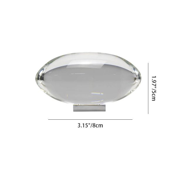 Creative Crystal Projection Angel Eye LED Table Lamp - Image 3