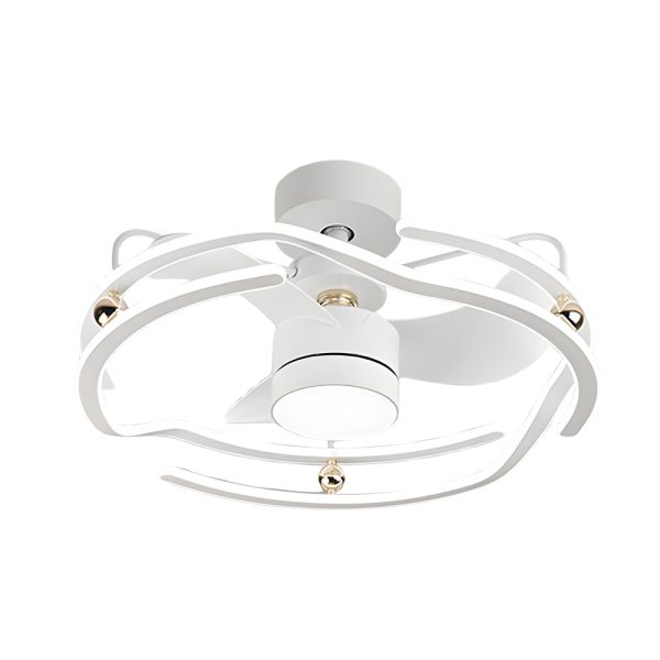 23.6'?Low Profile Ceiling Fan with Dimmable Light and Remote - Image 8