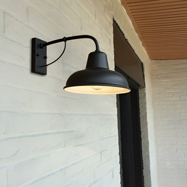 Vintage Trumpet Shaped LED Waterproof Retro Outdoor Wall Lights Wall Lamp - Image 2