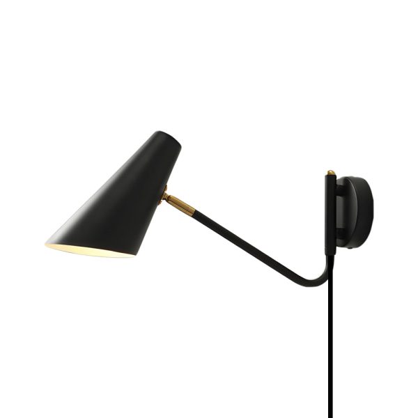 Modern Hoxton Hanging Wall Sconce with Conical Shade - 1-Light - Image 12