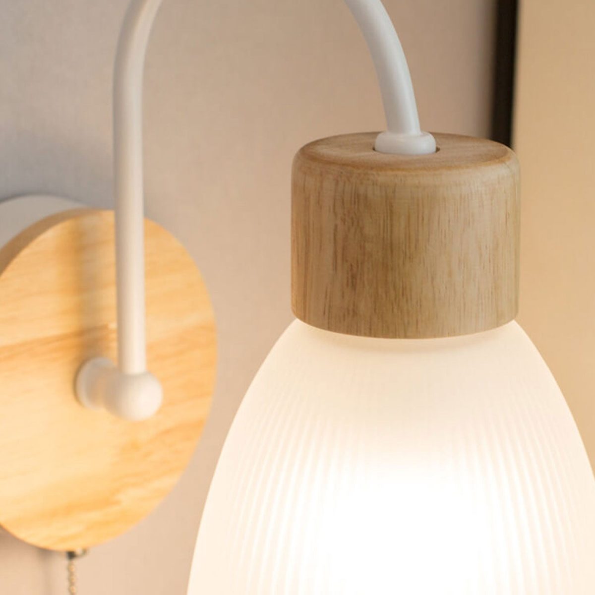 Modern Log Simple Bend Design 1-Light Wall Sconce Lamp - Image 4