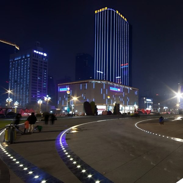 10pcs Silver Polished LED in-Ground Step Lights DC12V Stainless Steel Modern Park Square Lighting - Image 3