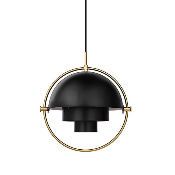 Rotating Shade Electroplated Iron Simple Nordic Chandelier Pendant Lamp - Image 9