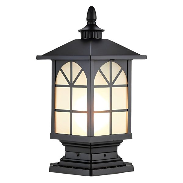 Retro Creative Waterproof Modern Outdoor Fence Post Lights Pillar Lamp - Image 14