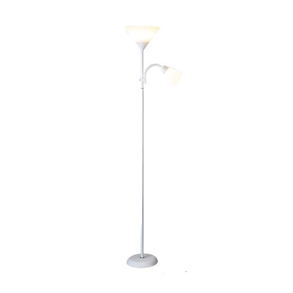 67 inch Modern Torchiere Uplight Floor Lamp with Adjustable Sidelight - Image 9